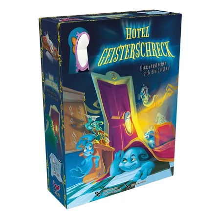 Bild von Asmodée BLAD0012 - Hotel Geisterschreck, Brettspiel, für 2-6 Spieler, ab 8 Jahren (DE-Ausgabe) (Deutsch)