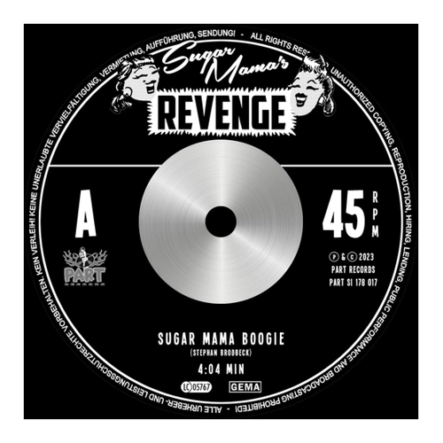 Bild von Sugar Mama's Revenge - Sugar Mama Boogie (7inch, 45rpm)