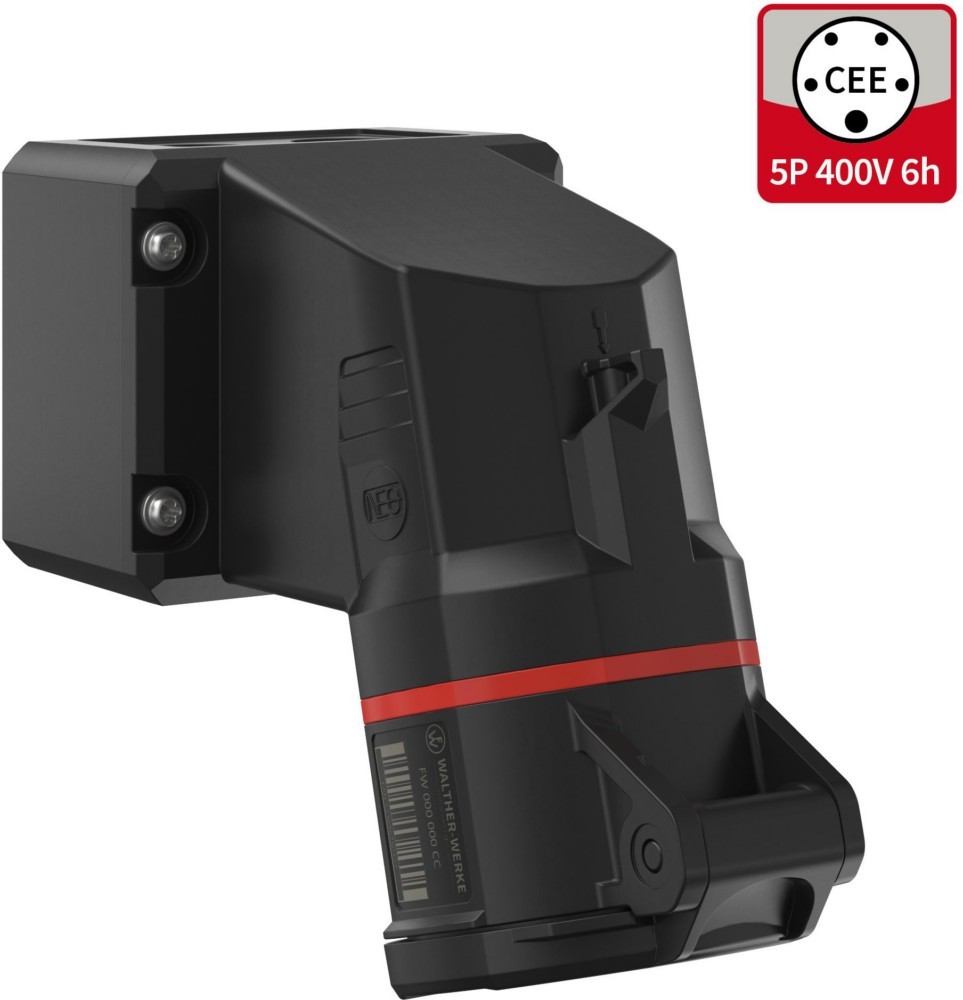 Bild von Walther-Werke FW111506CC CEE Wandsteckdose 16 A 5polig 400 V 1 St.