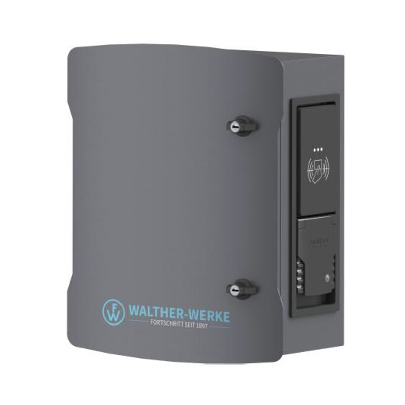 Bild von Walther Werke Wallbox smartEVO 11 Wallbox Typ 2 Mode 3 32A Anzahl Anschlüsse 1 11kW RFID