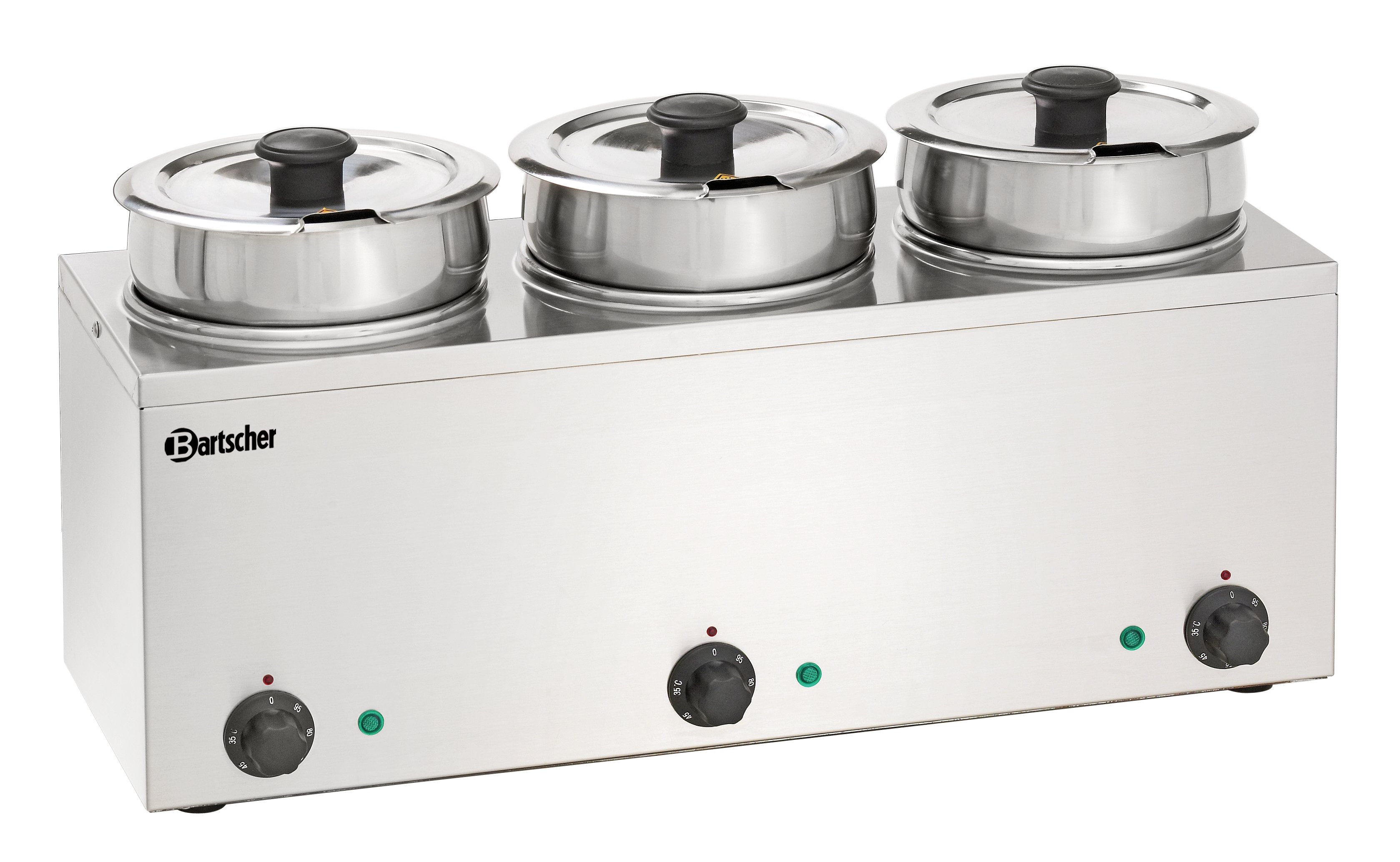 Bild von Bartscher Bain-Marie Hotpot mit 3 Töpfen 3,5 Liter - 607035