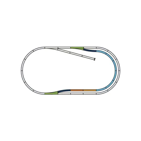 Bild von PIKO Modelleisenbahn-Set H0 Gleis-Ergänzungs-Set