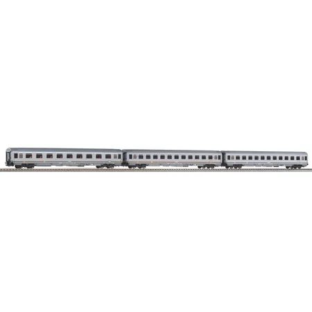 Bild von Piko 58251 - 3er Set Schnellzugwagen Eurofima Bigrigio FS V