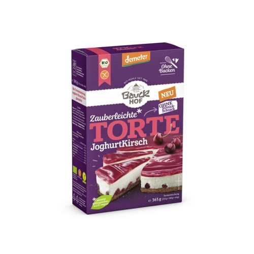 Bild von Bauckhof Joghurt Kirsch Torte, glutenfrei 365 gr P