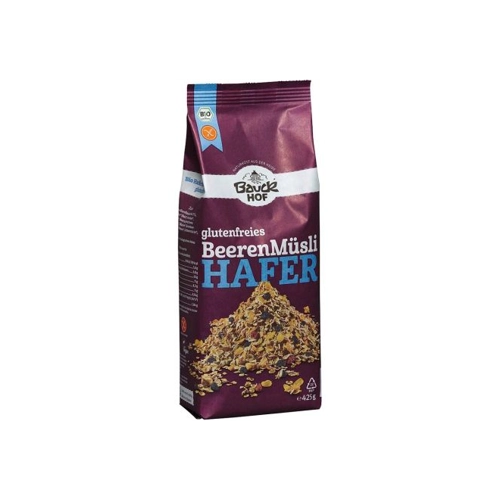 Bild von Hafer-Müsli mit Beeren, glutenfrei