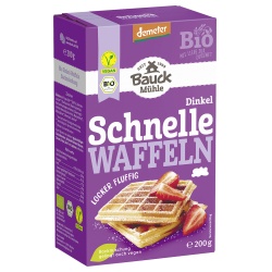 Bild von Bauckhof Dinkel-Waffeln, 200 gr Packung