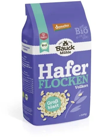 Bild von Bauckhof Haferflocken Großblatt Demeter, 1er Pack (1 x 500 g)