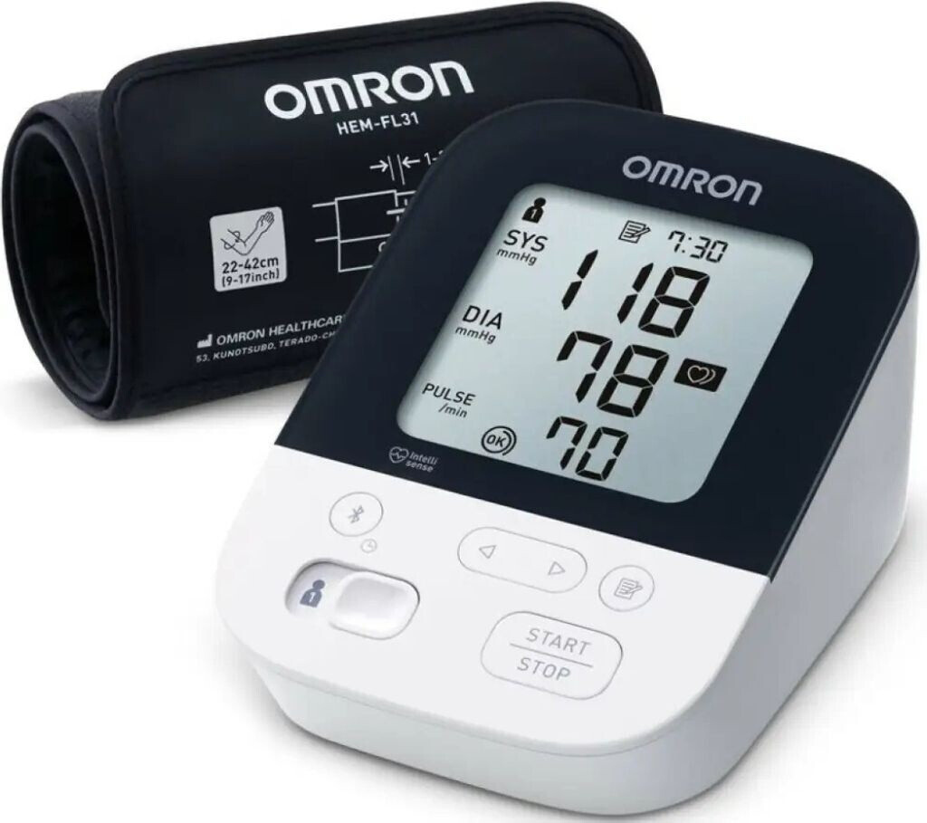 Bild von Omron M4 Intelli IT Oberarm Automatisch 2 Benutzer (HEM-7155T-EBK)