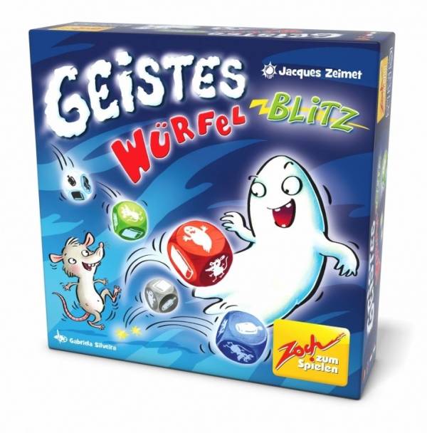 Bild von Zoch Geistesblitz Würfelblitz (Französisch, Deutsch, Englisch, Italienisch)