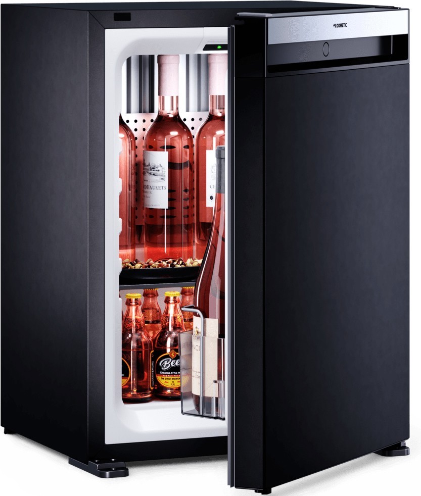 Bild von Dometic Hotelminibar HiPro Evolution N30S; Linksanschlag; 38.4x52x41.5 cm (BxHxT); anthrazit