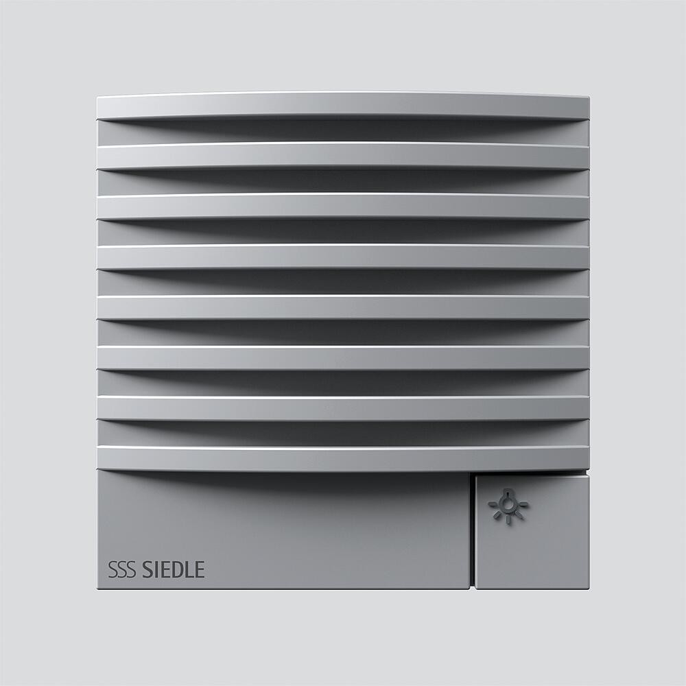 Bild von Siedle, Zubehör Gebäudesicherheit, S. & Soehne Türlautsprechermodul TLM 611-02 SM silber 6+N-System