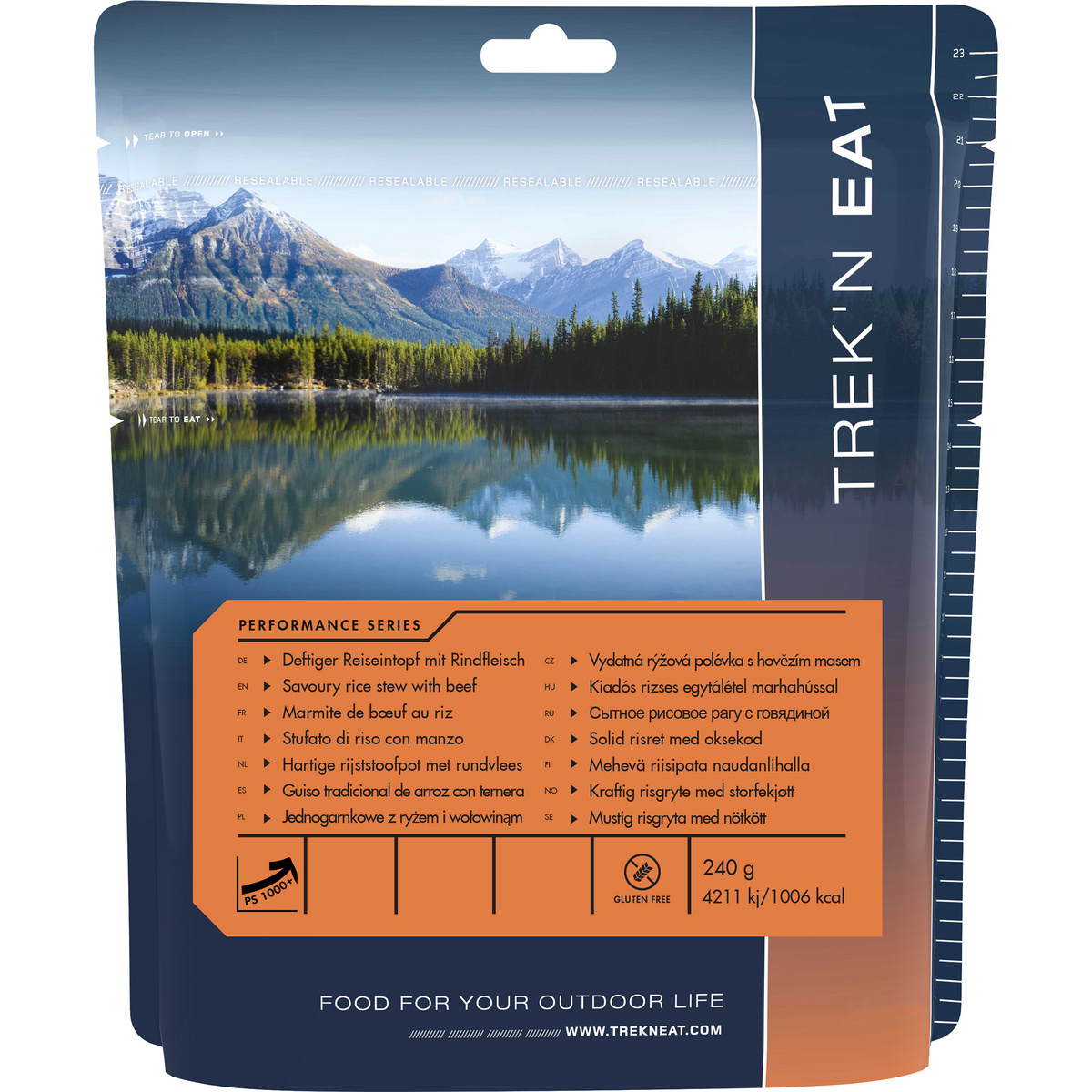 Bild von Trek'n Eat - Deftiger Reiseintopf + Rind PS1000+ Gr 240 g