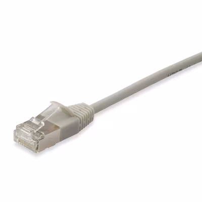 Bild von Equip 605590 RJ45 Netzwerkkabel, Patchkabel CAT 6 S/FTP 1.00m Schwarz vergoldete Steckkontakte