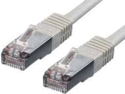 Bild von equip - Patch-Kabel - RJ-45 (M) zu RJ-45 (M) - 20 m - SSTP-Kabel - CAT 6 - halogenfrei, geformt, verseilt - Grau