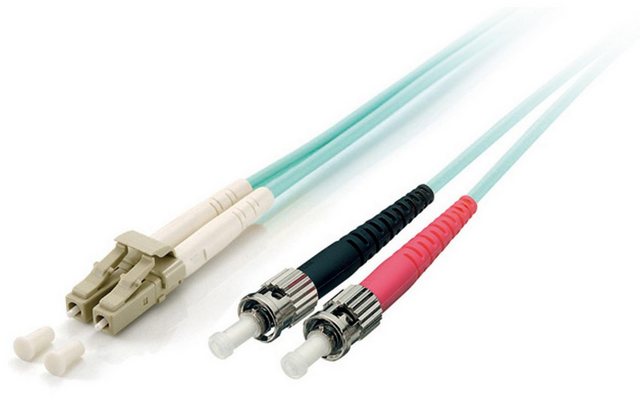 Bild von equip Patch-Kabel LC Multi-Mode (M) bis ST multi-mode (M) (CAT6e, 5 m), Netzwerkkabel