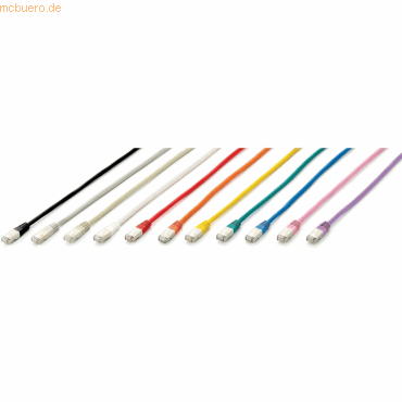 Bild von Equip Pro - Patch-Kabel - RJ-45 (M) - RJ-45 (M) - 50,0m - SFTP, PiMF - CAT 6 - gepresst, verseilt, halogenfrei - Grau (605603)