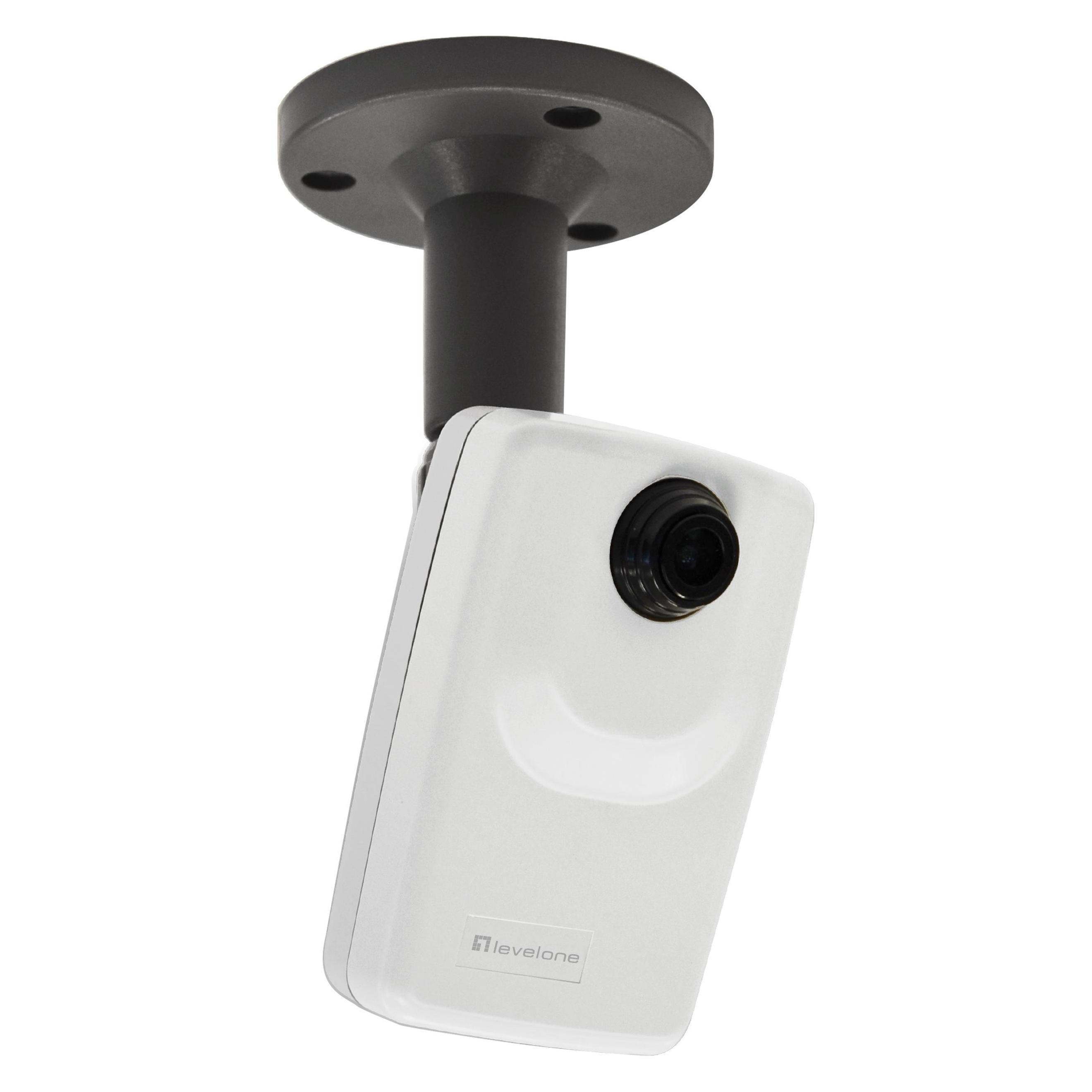 Bild von LevelOne FCS-0032 Fixed Network Camera, 3-Megapixel,  PoE 802.3af (2048 x 1536 Pixels), Netzwerkkamera, Weiss