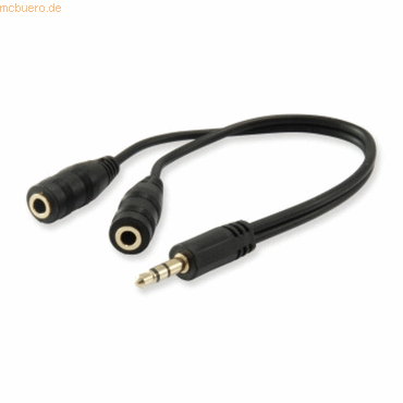 Bild von Equip EQUIP Audio Splitter Y-Kabel 2x female -> male Audio-Kabel