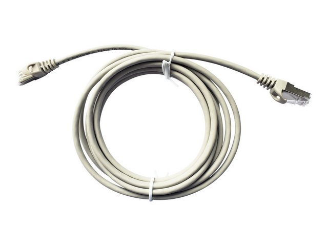 Bild von 5.00m Equip Cat. 6a Patchkabel S/FTP RJ45 Stecker auf RJ45 Stecker Schwarz Knickschutzelement / LSOH / LSZH