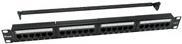 Bild von Equip Equip 135426 Equip Patchpanel 24x RJ45 Cat6 19" 1U Dual-IDC-komp. Netzwerk-Patch-Panel