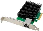 Bild von LevelOne Netzwerkadapter GNC-0210 10-Gigabit PCIe 1xRJ45  sw (Mini PCI Express), Netzwerkkarte, Grün