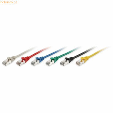 Bild von Equip Equip 605515 RJ45 Netzwerkkabel, Patchkabel CAT 6 S/FTP 7.50 m Weiß ve Netzkabel, (750.00 cm)