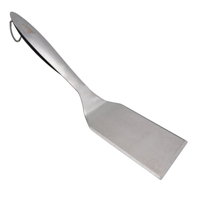 Bild von Steuber Premium Line Edelstahl Kurzer Grillwender 34 cm, Fläche 6,5 cm, präziser Grillwender, Fleisch Wender, zum Wenden von Lebensmitteln