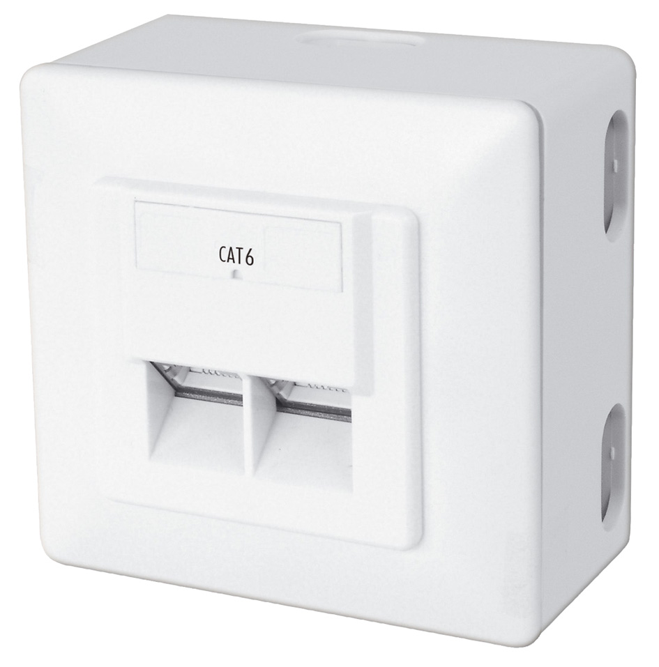 Bild von Digitus Netzwerkstecker Digitus Datenanschlussdose CAT.6, Klasse E