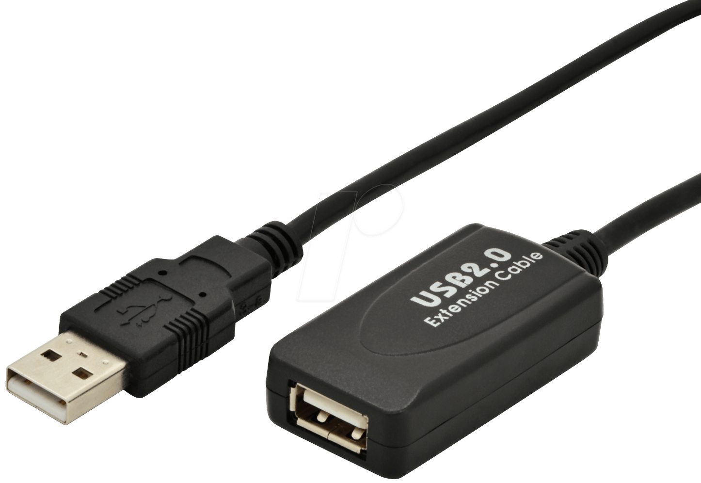 Bild von DIGITUS USB2.0 Repeater Cable DA-73101 - USB-Verlängerungskabel - USB Typ A, 4-polig (M) - USB Typ A, 4-polig (W) - 15,0m (USB/USB2.0) - aktives Kabel (Signalregenerierung) (DA-73101)