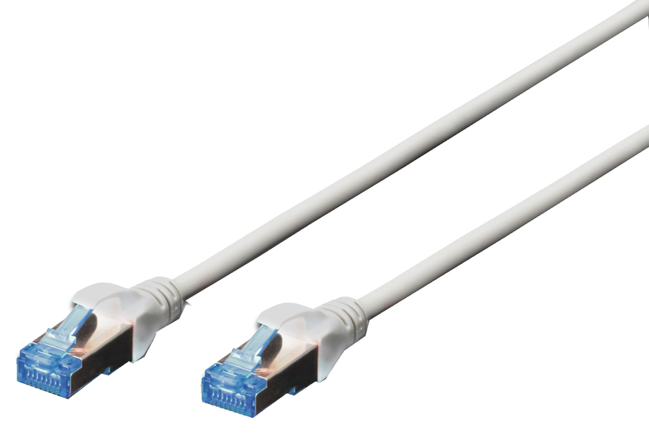 Bild von Digitus DK-1532-005/BL RJ45 Netzwerkkabel, Patchkabel CAT 5e SF/UTP 0.50m Schwarz verdrillte Paare