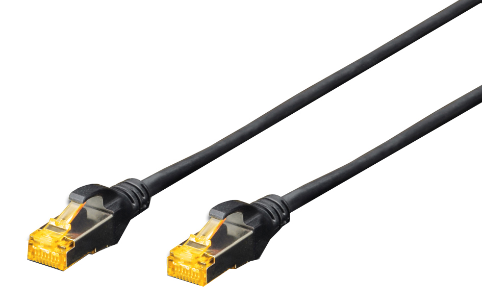 Bild von DIGITUS LAN Kabel Cat 6A - 7m - RJ45 Netzwerkkabel - S/FTP Geschirmt - Kompatibel zu Cat-6 & Cat-7 - Blau