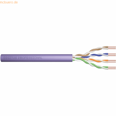 Bild von Assmann DIGITUS Prof. CAT 6 U-UTP Installationskabel, 305m, o. Plastik