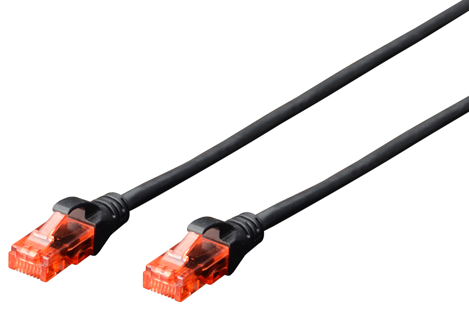 Bild von Digitus CAT 6 U-UTP Patchkabel, Cu, LSZH AWG 26/7, Länge LAN-Kabel, (15.00 cm), Halogenfrei