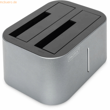 Bild von Digitus Festplatten-Dockingstation Digitus DA-71540-1 USB 3.0 SATA 6 Gb/s 2 Port Festplatten-Dockingstati