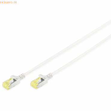 Bild von Digitus CAT 6A U/FTP Slim Patchkabel (U/FTP, CAT6a, 1.50 m), Netzwerkkabel
