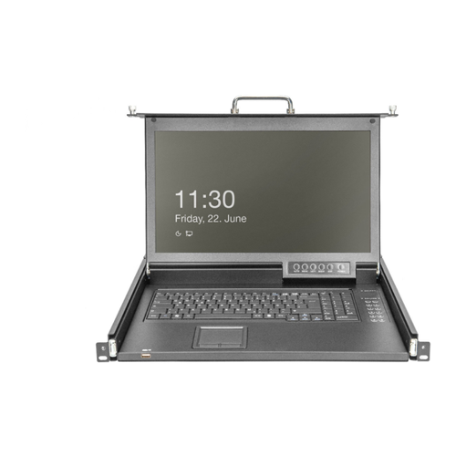 Bild von Modulare HD LCD KVM Konsole mit 17" TFT 1 Port VGA von Digitus