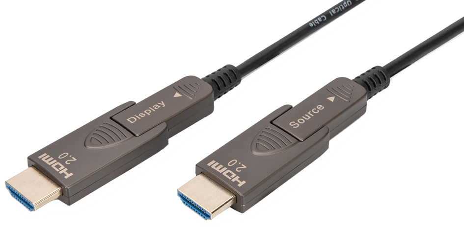 Bild von Digitus Digitus HDMI Anschlusskabel HDMI-A Stecker 10 m Schwarz AK-330127-100- HDMI-Kabel, (1000.00 cm)