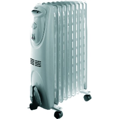 Bild von Magni Ölradiator 2000 W m. 9 Rippen u. Thermostat, Heizkörper
