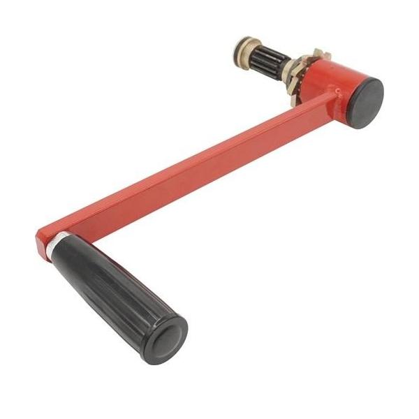Bild von Kurbel/Handgriff/Zahnradwelle 1000g Metall Noname 73977