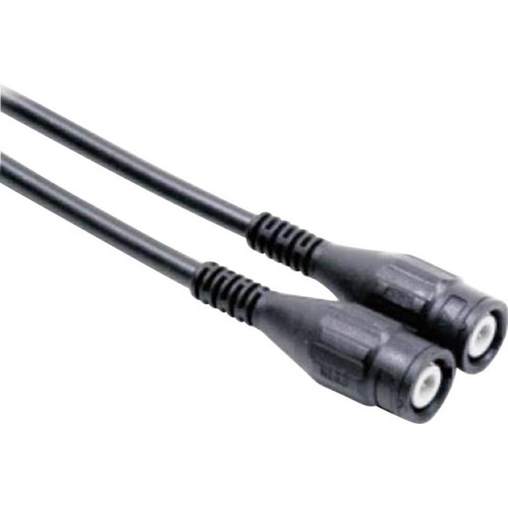 Bild von Stäubli Touch protected coaxial test lead, black (Messleitung), Messtechnik, Schwarz