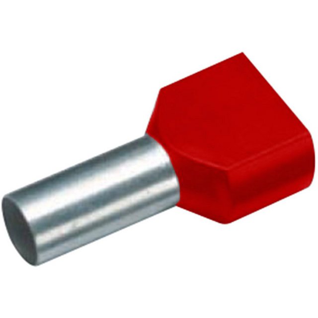 Bild von Vogt Verbindungstechnik Aderendhülsen Vogt Verbindungstechnik 490814D Zwillings-Aderendhülse 10 mm² Teilisol, 490814D