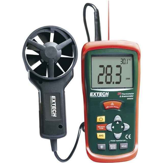 Bild von Extech Multimeter Extech AN200 Anemometer 0.4 bis 30 m/s