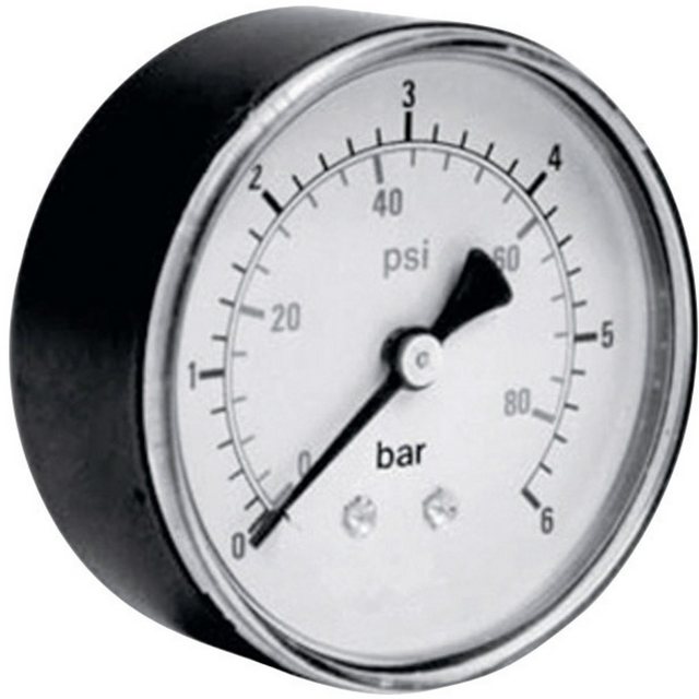 Bild von ICH Manometer 306.63.-1 Anschluss (Manometer): Rückseite -1 bis 0 bar Aussengewi (Messgerätkoffer), Messtechnik