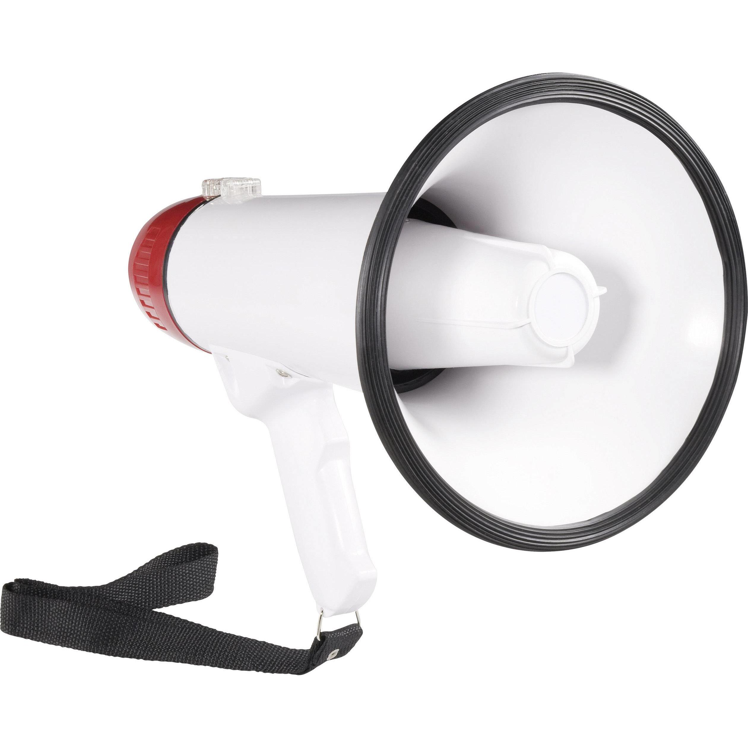 Bild von SpeaKa Professional XB-11SR Megaphon mit Haltegurt, Aufnahmefunktion