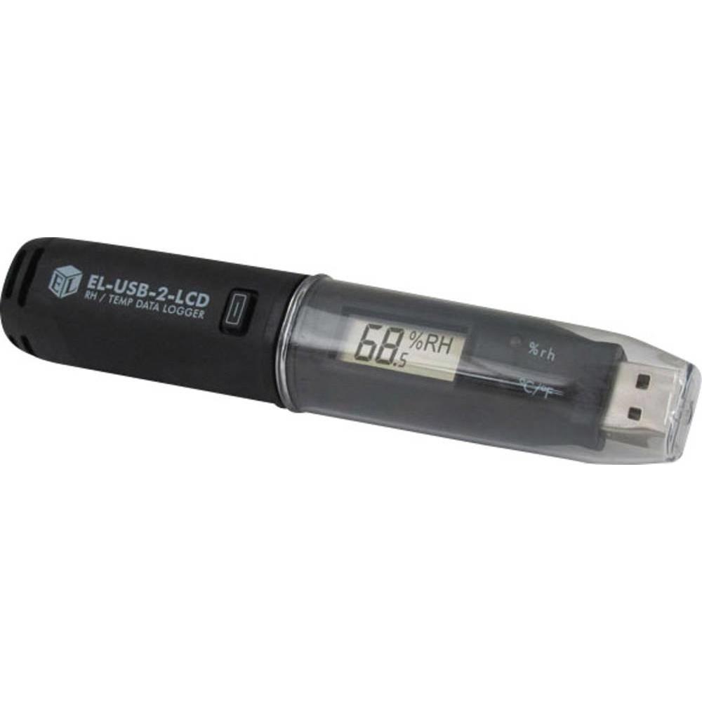 Bild von Lascar Electronics Multi-Datenlogger Easylog Messgröße Temperatur, Luftfeuchtigkeit -35 bis 80 °C 0 bis 100 % rF (EL-USB-2-LCD)