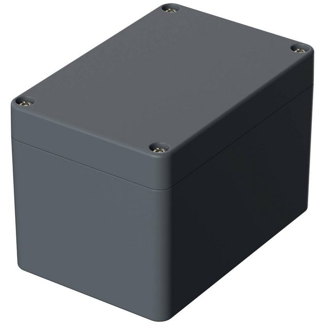 Bild von Bopla Universal-Gehäuse 110 x 75 x 75.5 Polyester Silber-Grau (RAL 7001) EUROMAS P 324 1 St. (04324000.H)