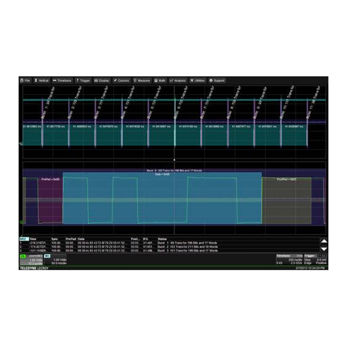 Bild von Teledyne LeCroy HDO4000 ARINC 429 Opt. ARINC429BUS Dsymbolic 1St. – umfassende Analyse und Bewertung