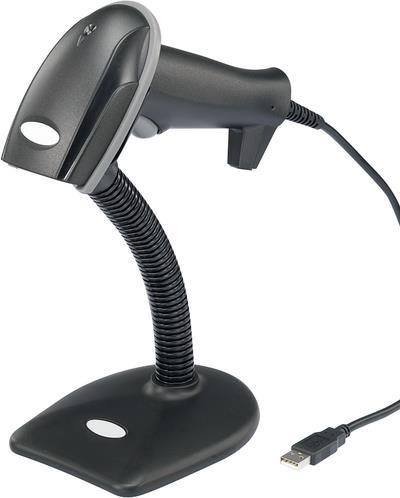 Bild von Renkforce LS6300E USB-Kit Barcode-Scanner Kabelgebunden 1D Laser Schwarz Hand-Scanner USB (LS6300E)