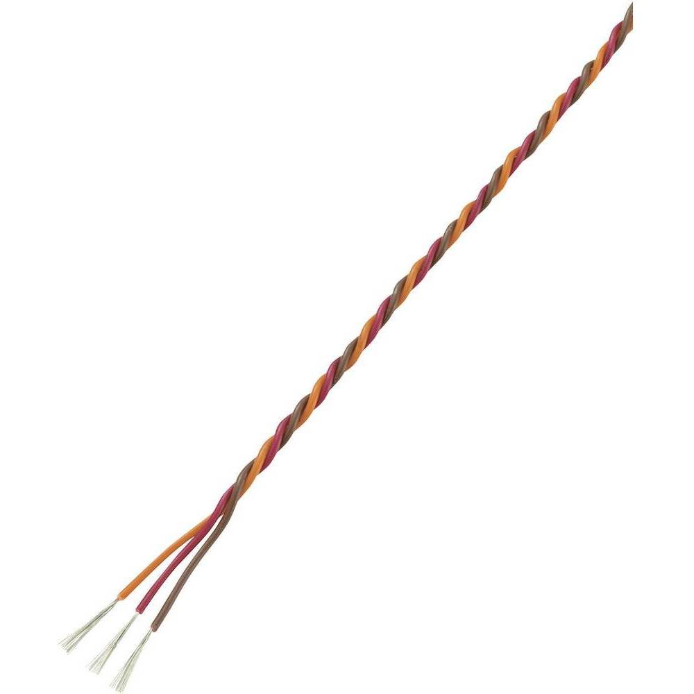 Bild von Reely Servo Litze [1x offene Kabelenden - 1x offene Kabelenden] 5.00m 3 x 0.30mm² verdrillt