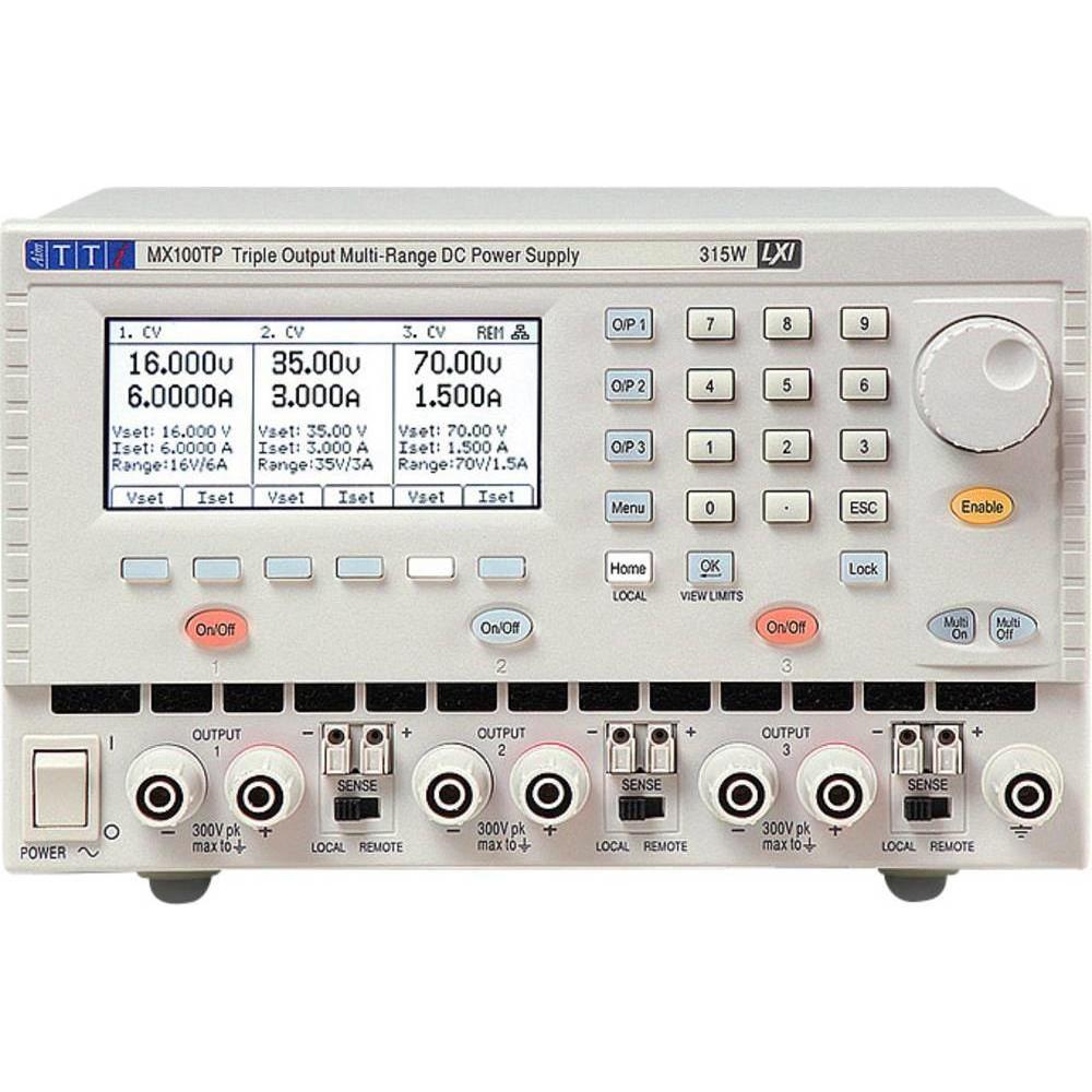 Bild von Aim TTi MX100TP Labornetzgerät, einstellbar 0 - 35 V/DC 0 - 6A Anzahl Ausgänge 3 x
